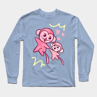 Father and baby monkey! Long Sleeve T-Shirt